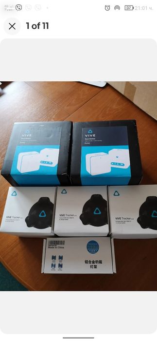 Стойка за base stations Колани тракери HTC Vive Tracker straps index O