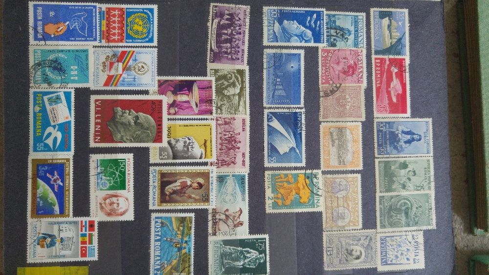 Colectie timbre, peste 10 clasoare