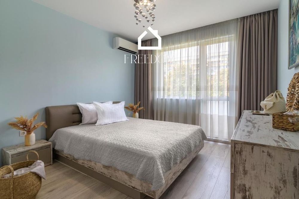 Дава се под наем Двустаен апартамент в Варна, Чайка - 62 кв.м за 770 € - Снимка #7