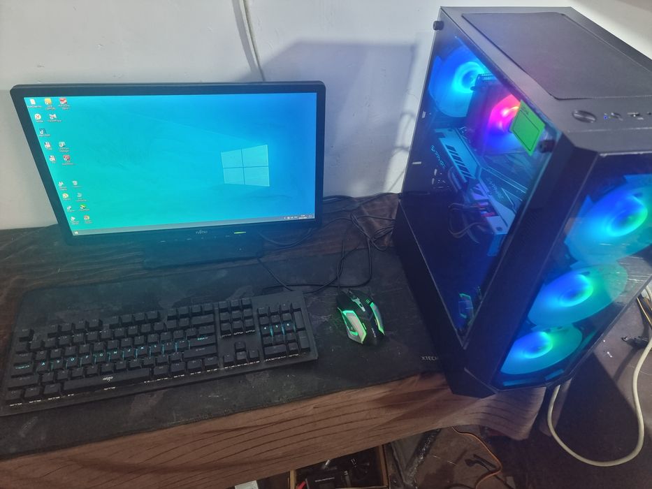 i5 11500 ddr4 16gb ozu nwme m2 256 hdd 500 videokarta  4 gb 256bit