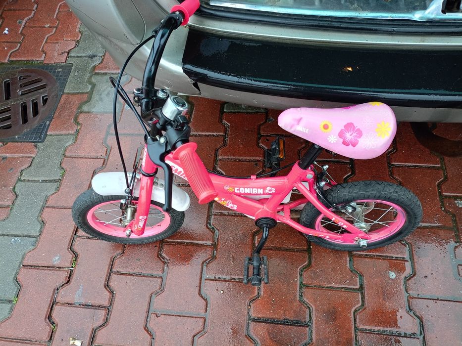 Bicicleta de copii cu roti ajutatoare