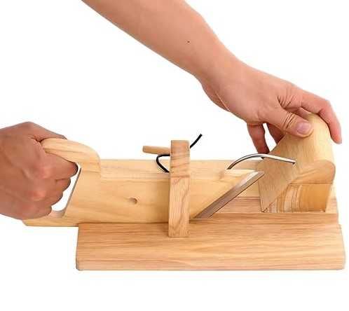 Дървена гилотина SLICER за прецизно рязане на мезета