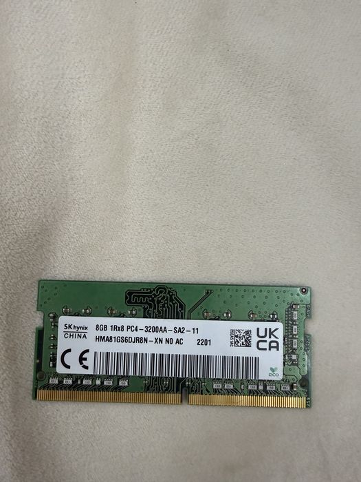 DDR4 8gb 3200mhz SO-DIMM SK Hynix