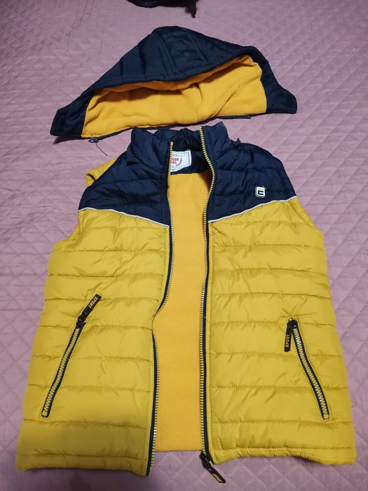 Детско елече цвят горчица