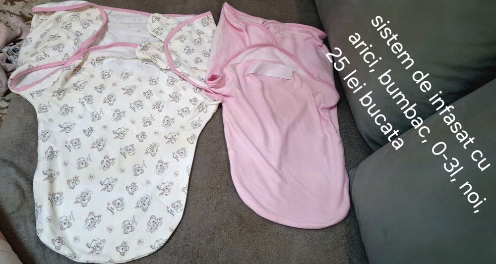 Swaddle (sistem de infasat) kiditzi noi 0-3l