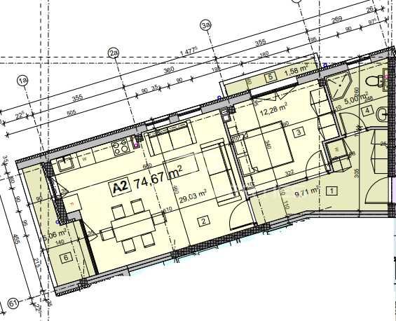 Продава се Двустаен апартамент в Пловдив, Коматево - 83 кв.м за 1209 €/кв.м - Снимка #1