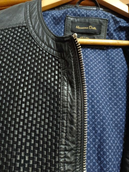 Продается куртка кожаная Massimo Dutti
