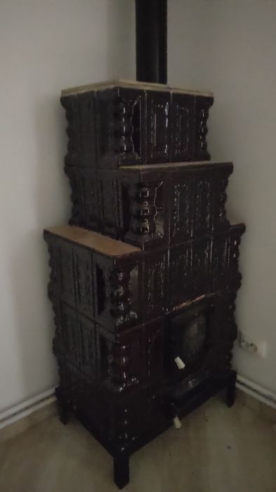 Sobă teracotă mobilă