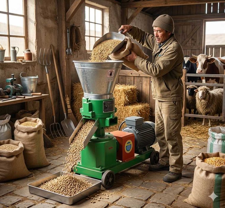 KAZGRANULATOR 150 мм/380В – гранулятор до 200 кг/ч