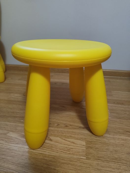 Scaun copii IKEA MAMMUT – galben