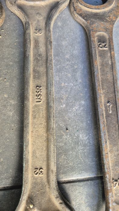 Ключи гаечные советские