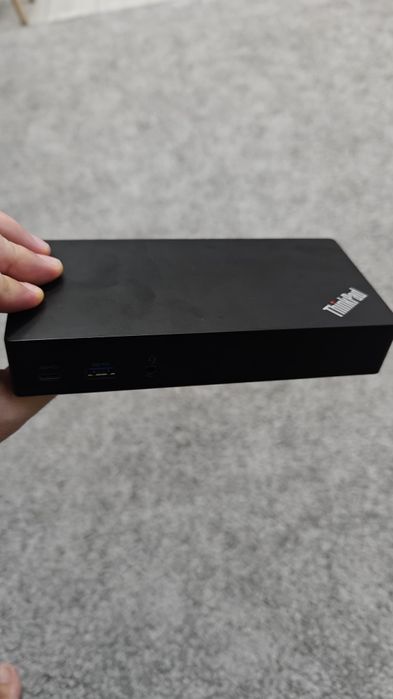 Dock Lenovo USB-C 40A9 + alimentator ORIGINAL