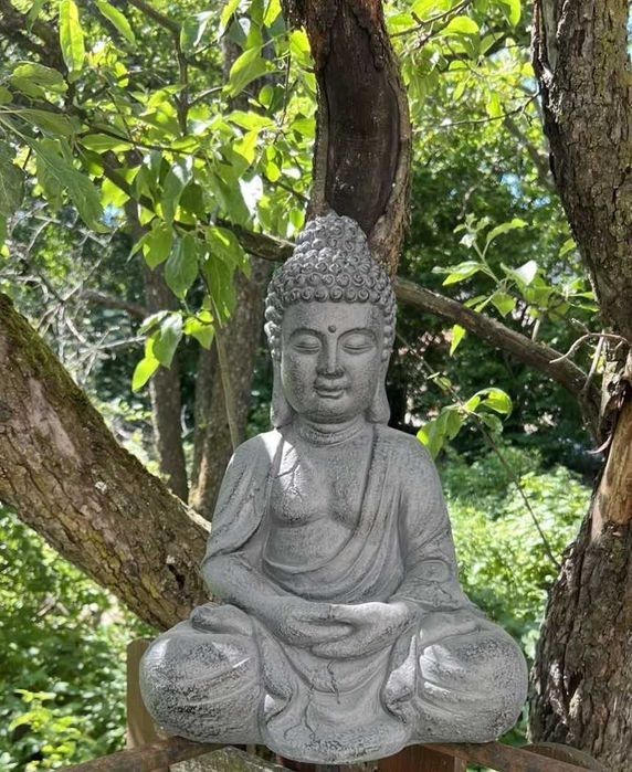 БУДА, БУДИЗЪМ–Голяма декоративна фигура 43см/30см