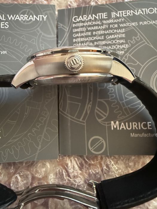 Maurice Lacroix Masterpiece Retrograde с кутия и документи