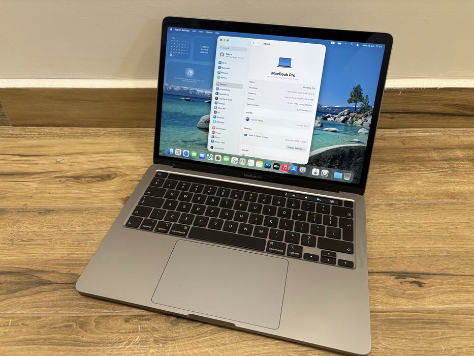 MacBook Pro 13.3 A2251 - Intel i5, 16 GB RAM, 512 GB SSD, Touchbar