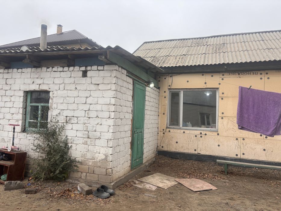 Дом, черновой, недостроенный