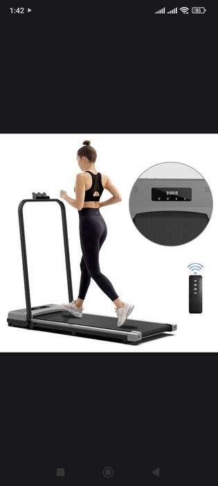 Беговая дорожка электрическая 120x53 см