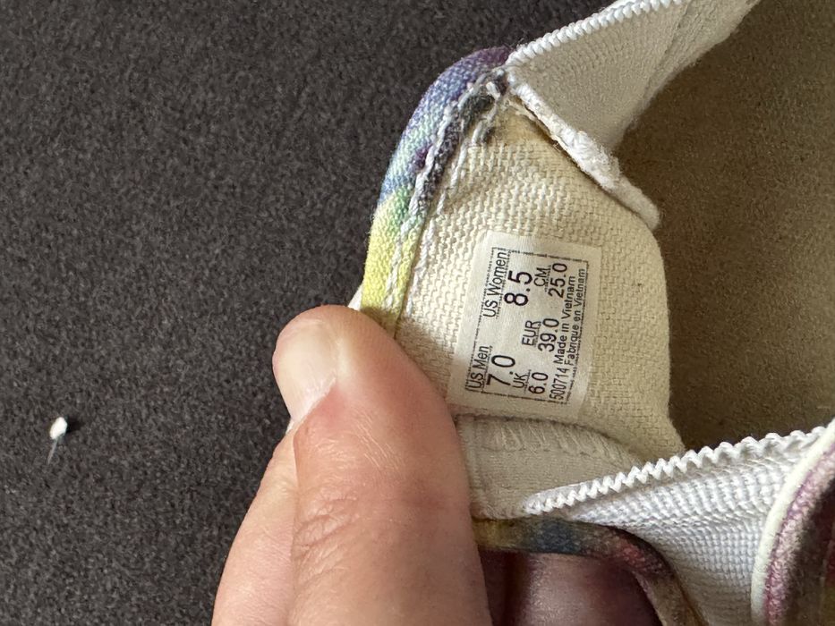 Vand Vans Tie Dye