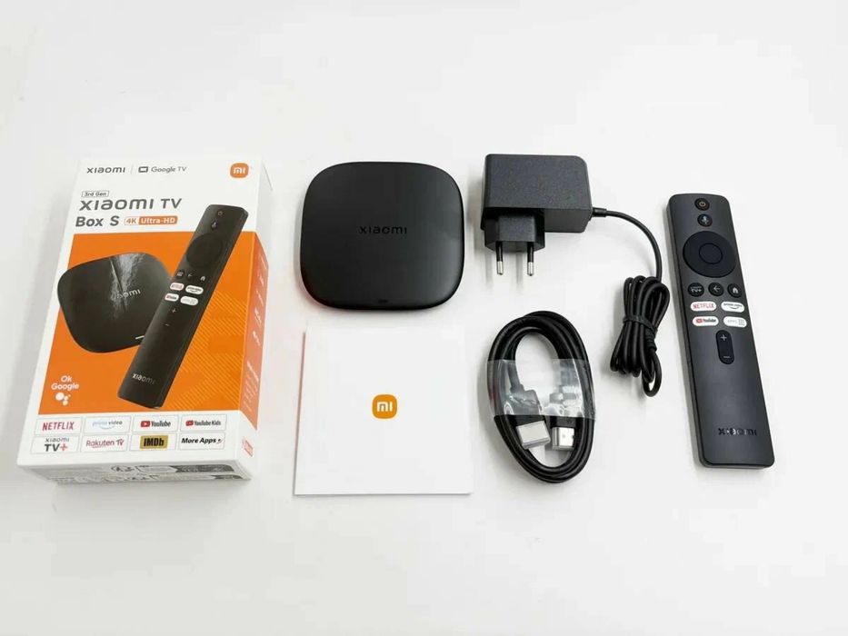 Mi Box S Gen 3 ТВ приставка