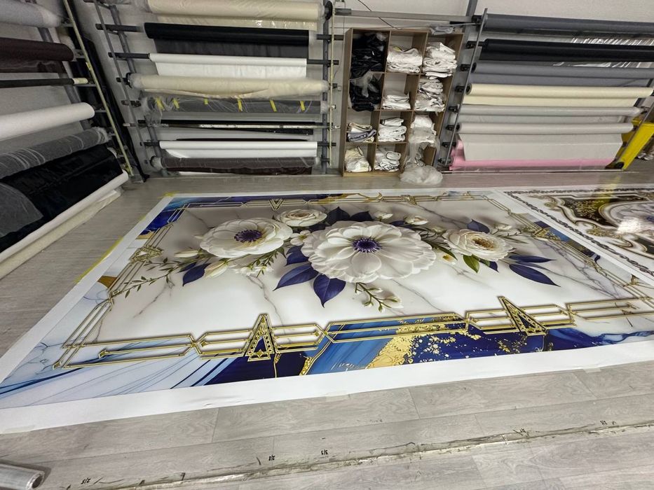 Натяжные потолки и 3D фотообои от производителя. От 40.000сум