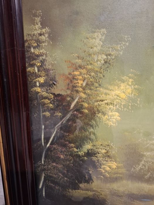 Vând tablou pictat pe hartie