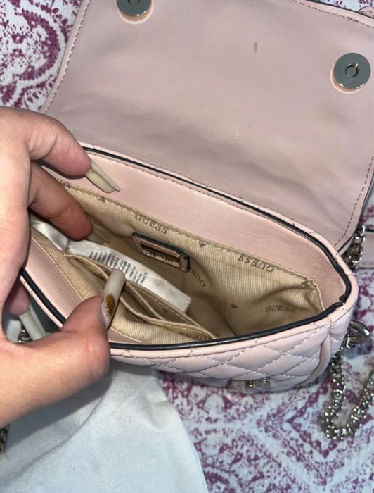 Geanta guess roz originala