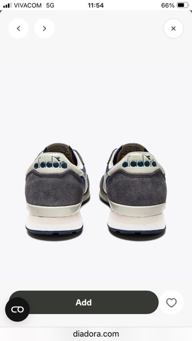 Намалени НОВИ Diadora Camaro мъжки маратонки 44-ти номер