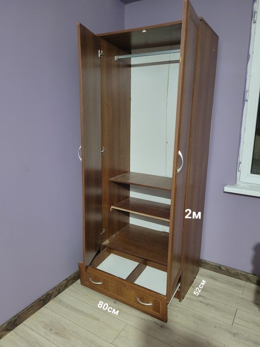 Продам шкаф, кровать и матрас