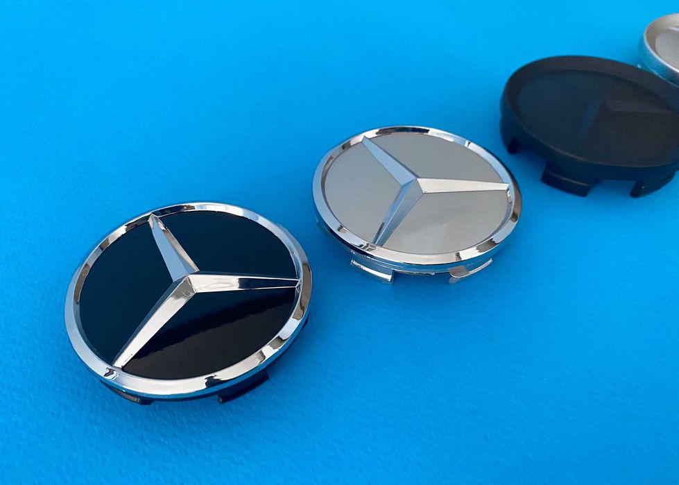 Mercedes капачки за джанти 64мм, Мерцедес, емблеми, e320, w211, w203