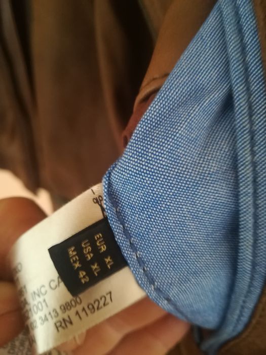Geaca piele Massimo Dutti Xl bărbați