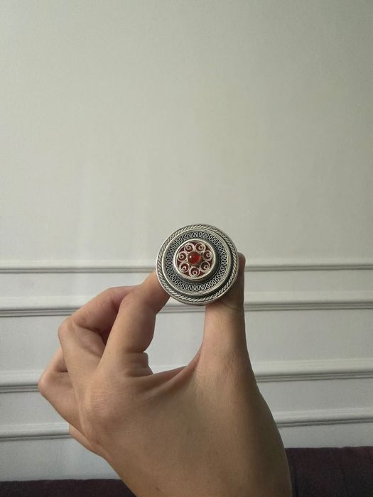 Кольцо серебряное