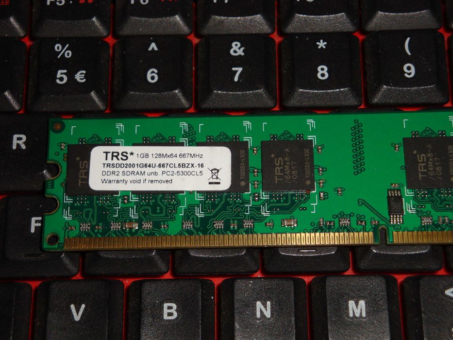 memorie ram ddr2 2gb ddr2 667 mhz maxdata 2x 1gb dual channel