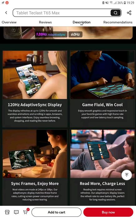 Tableta PC 13,4inch NOUA