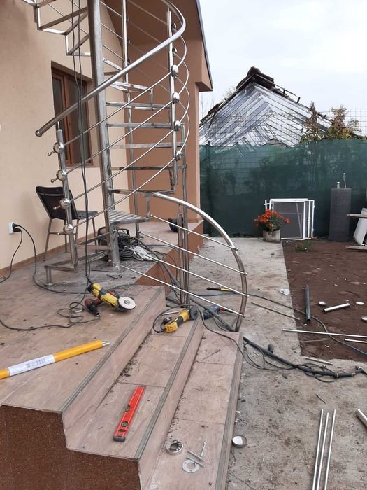 balustrade din inox modele clasice