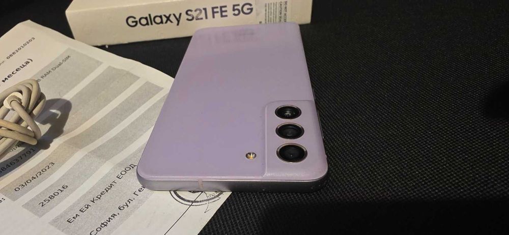 Samsung Galaxy S21 FE 5G 6GB RAM 128GB-Без Забележки!-Пълен комплект!