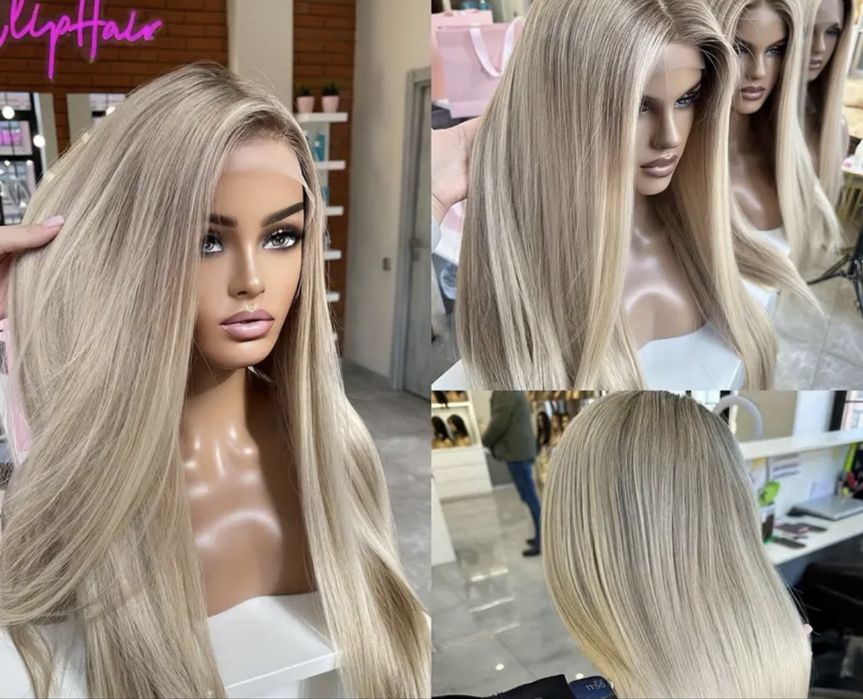 Перука от естественна коса