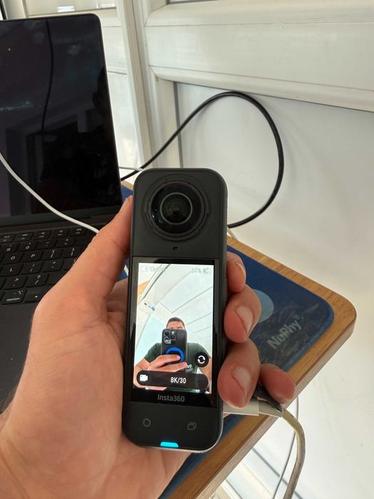 Insta360 X5 + Bike комплект, стик, протектори, карта 256GB
