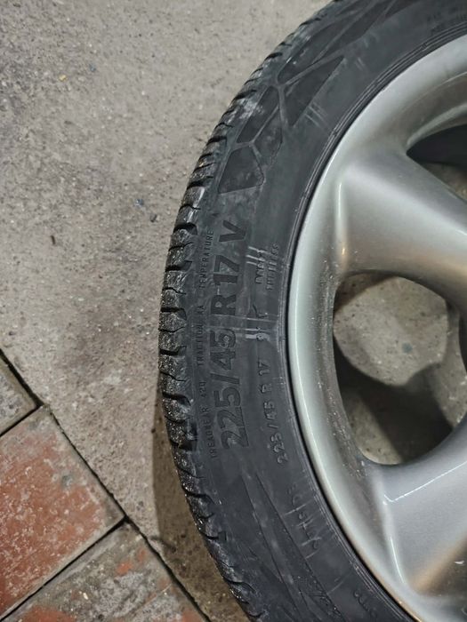 Джанти 17цола с гуми за Мерцедес w204