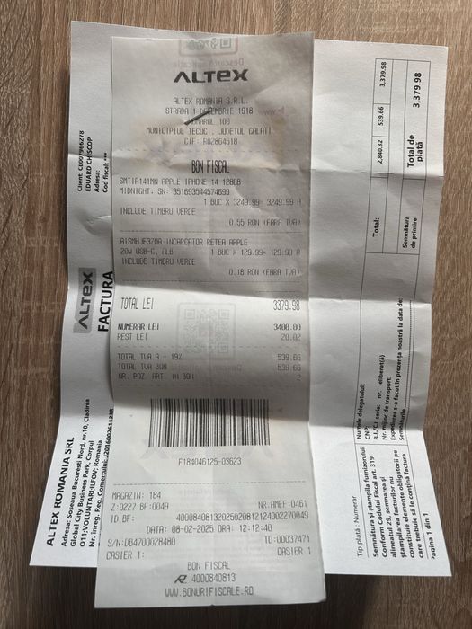 Vand iphone 14 128 gb în garantie!