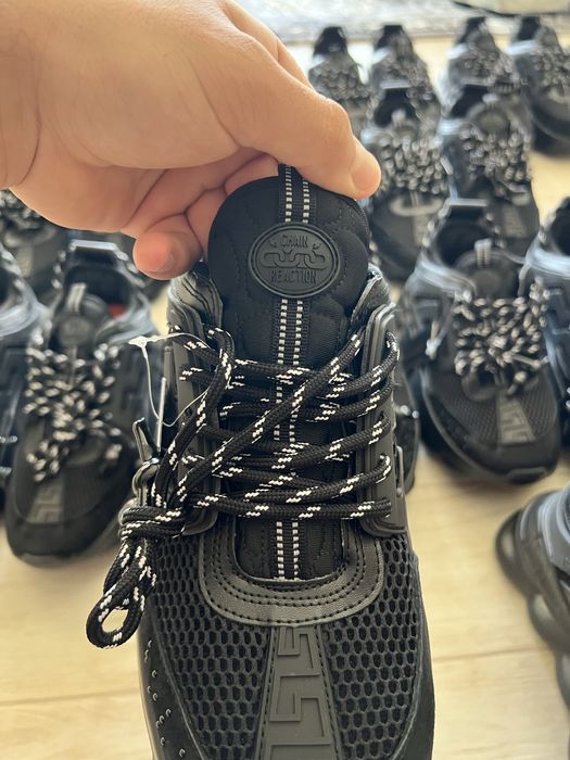 Versace Chain Reaction Negrii Black