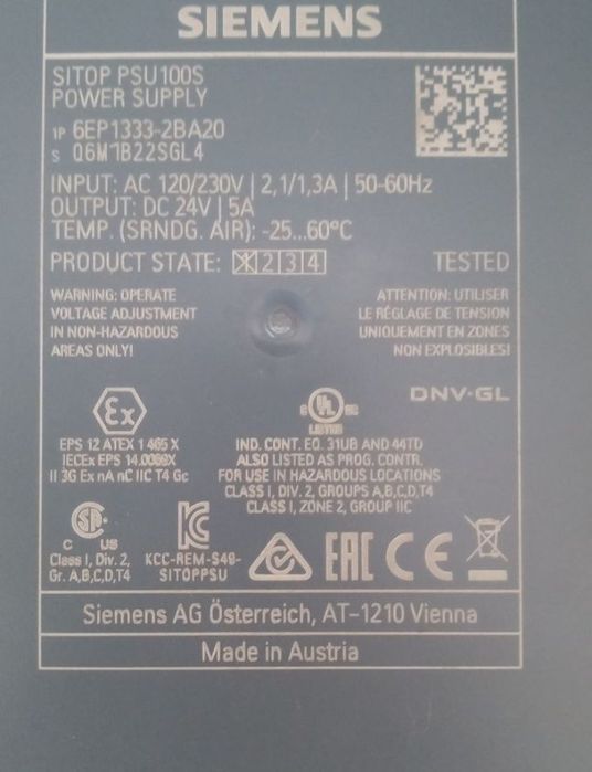 Sursae Siemens 24v