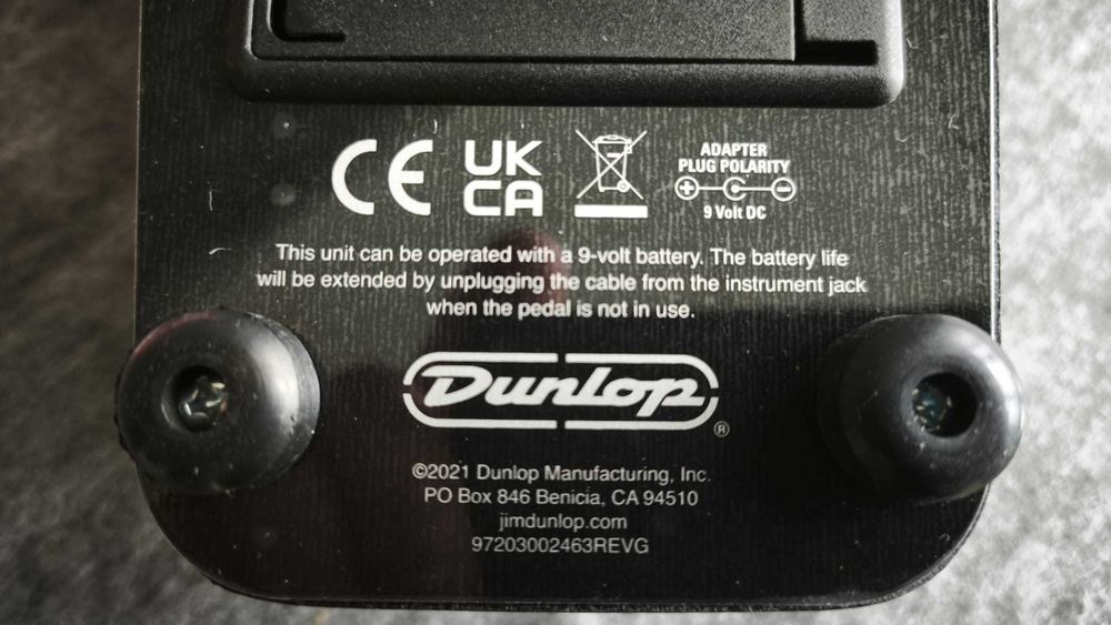 Pedale chitara Dunlop Cry Baby GCB-95F Classic Wah VOX 847 - GARANTIE