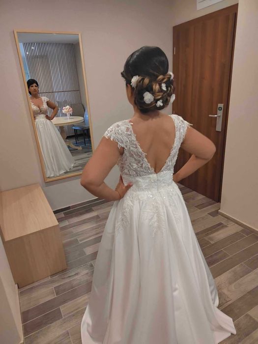 Сватбена  рокля без забележки ПРОМО!!