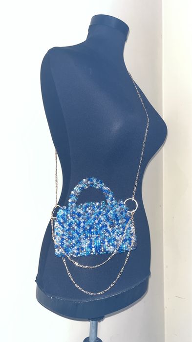 Ръчно изработена чанта от мъниста