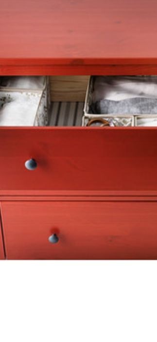 Комод красный IKEA Sweden