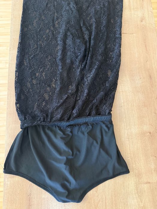 Дантелен панталон клин