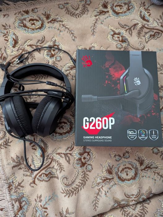 Игровые наушники Bloody g260p
