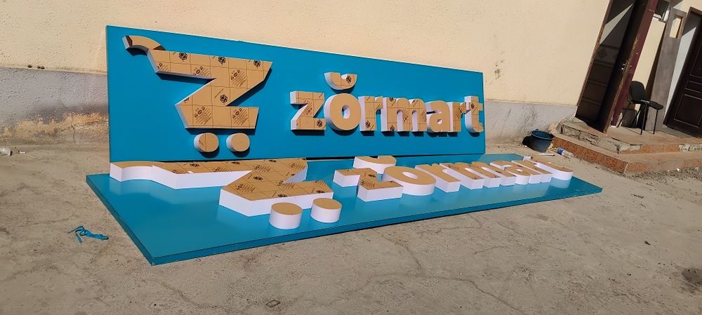 3D Harflar | Banner | Stend | Orakal | Dizayn | Bosma Ishlari