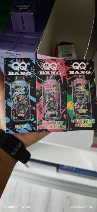 Pachet 3 Bucati Vape 170.000 Puffs Fiecare Bang