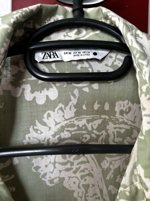 Зелена рокля ZARA